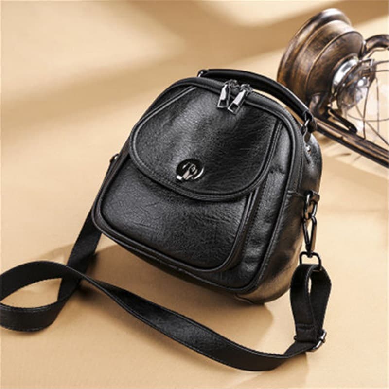 Autumn and Winter Women's Bag Crossbody Women's Soft Small Backpack Backpack Women's Single Shoulder Diagonal